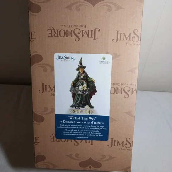 Jim Shore Witch Wicked This Way Enesco NEW - Picture 4 of 13